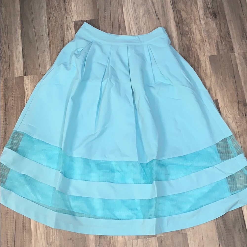 Baby Blue Skirt
